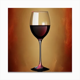 Wine Glass 1 Canvas Print