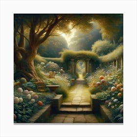 Garden Path 16 Canvas Print