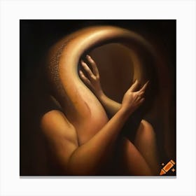 Mystery Sculpture Canvas Print