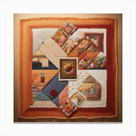 Quilted Wall Hanging Canvas Print