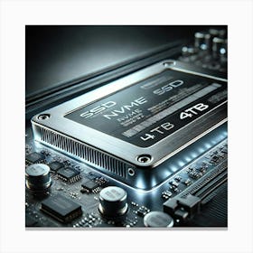 Sovereign Flame Laptop Nvme Ssd Canvas Print