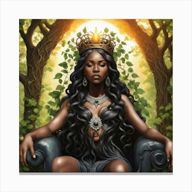 Queen Of The Forest 12 Canvas Print