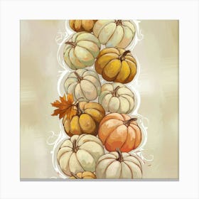 Pumpkins 1 Canvas Print