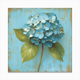 Hydrangea Art Canvas Print