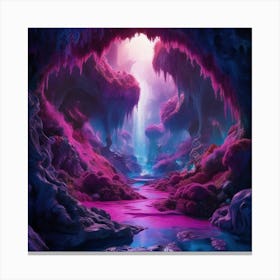 Caves 1 Canvas Print