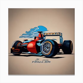 F1 Car 1 Canvas Print