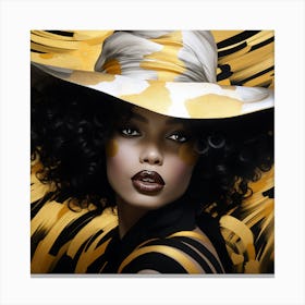 Sexy Afro Canvas Print