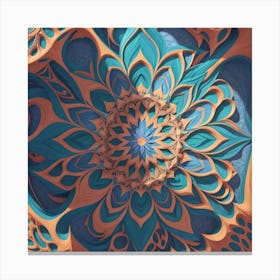 Abstract Fractal Canvas Print