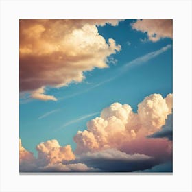 Cloudy Sky 2 Canvas Print