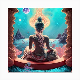 Siren Buddha #18 Canvas Print