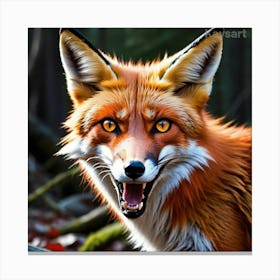Red Fox 6 Canvas Print