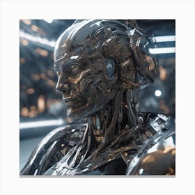 Cyborg 60 Canvas Print