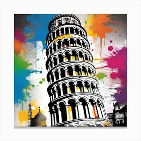 Leaning Tower Of Pisa 1 Canvas Print