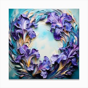 Irises 7 Canvas Print