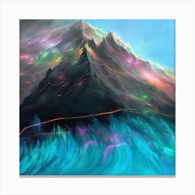 Mountain In The Sky Canvas Print