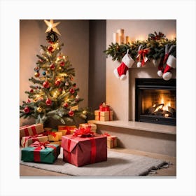 Christmas Tree 20 Canvas Print