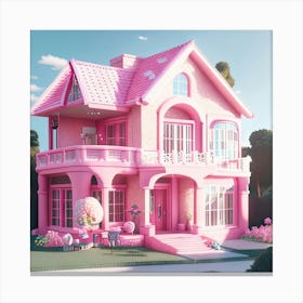 Barbie Dream House (613) Canvas Print