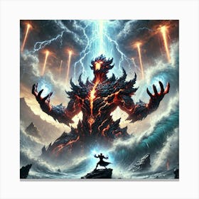 Lord Abyssion Tidal Dominance Canvas Print