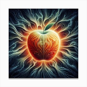 An apple 3 Canvas Print