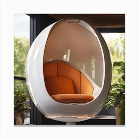 Egg Chair 1 Canvas Print