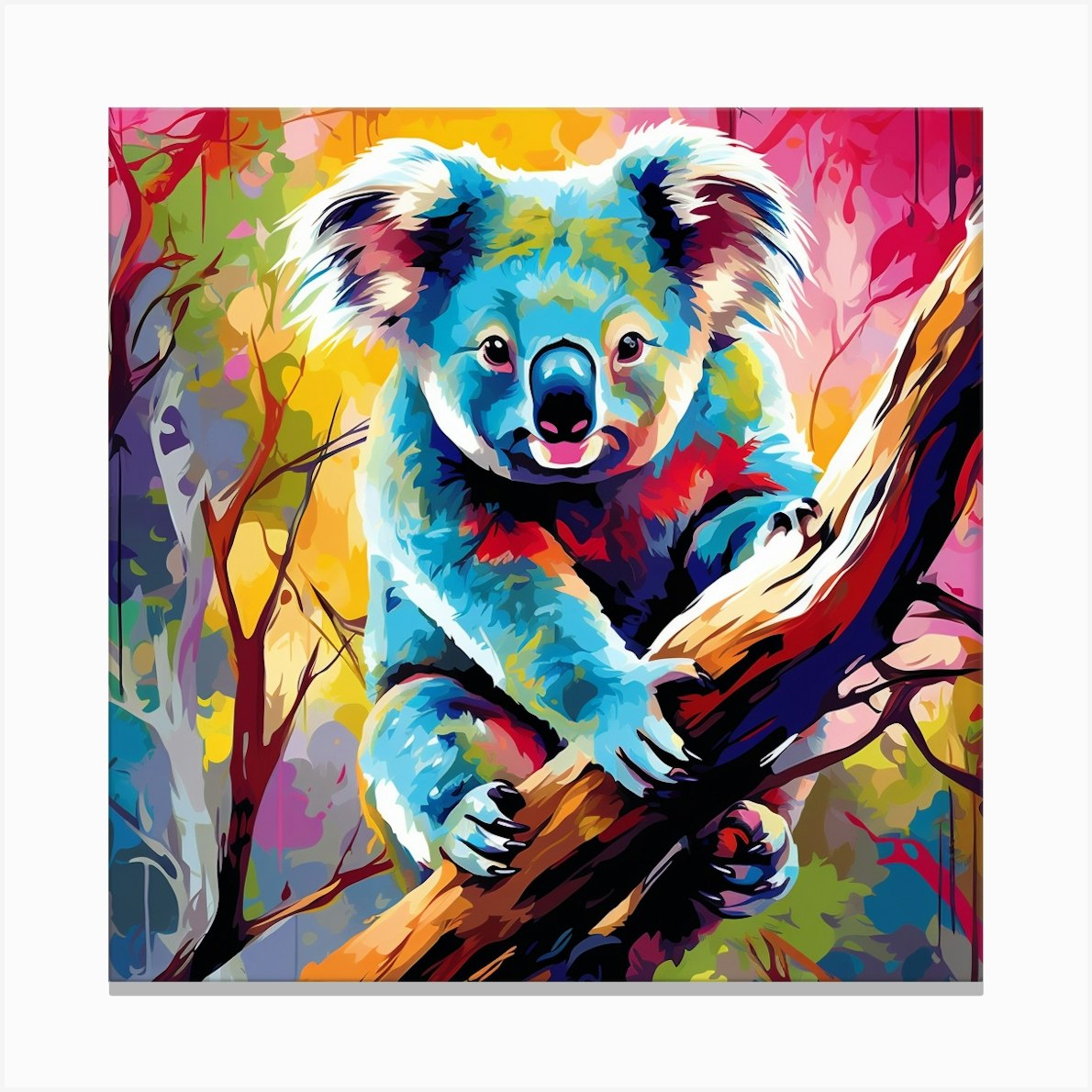 Koala Painting 1 Art Print by Bella Luna - Fy