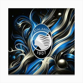 Atalanta BC Logo Wall Art 16 Canvas Print