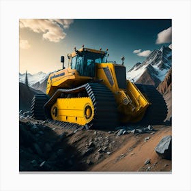 Buldozer Mountain (42) Canvas Print