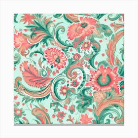 Russian Floral Pattern 3 Canvas Print