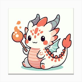 Whimsical Dragon 9 Canvas Print