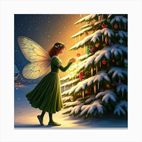 Christmas Fairy 1 Canvas Print