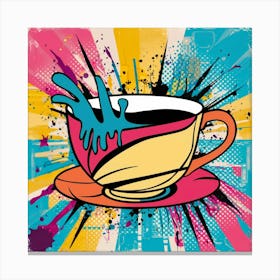 Tea Art 202 Canvas Print