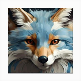 Fox pint Canvas Print