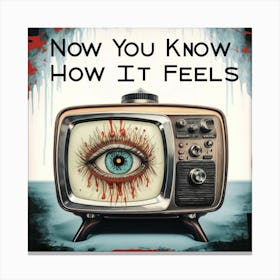 Now You Know How It Feels Canvas Print