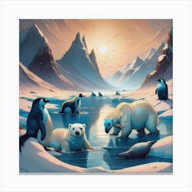 Arctic Adventure Canvas Print