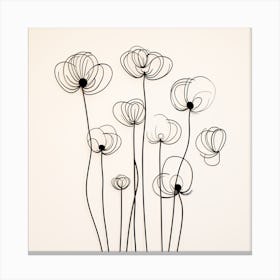 Poppies 6 Canvas Print