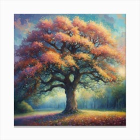 Oak tree Canvas Print