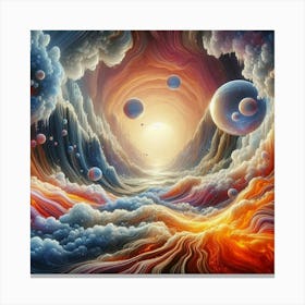 Psychedelic Painting 3 Canvas Print