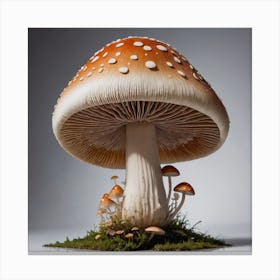 Mushroom Stock Videos & Royalty-Free Footage Canvas Print