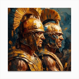 Spartan Warriors 2 Canvas Print