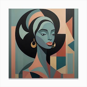 African Woman 6 Canvas Print