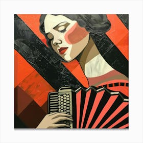 Accordion Canvas Print