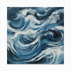 Ocean Waves 29 Canvas Print