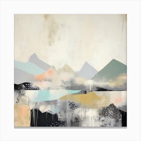 Abstract Landscape Painting 16 Canvas Print