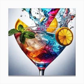 Colorful Cocktail 2 Canvas Print