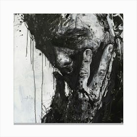 'The Face' 4 Canvas Print