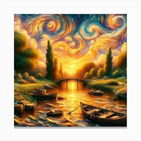 Starry Night 26 Canvas Print