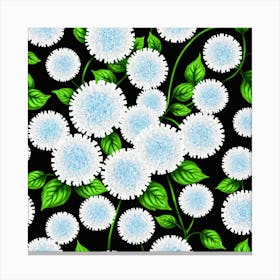 Chrysanthemums 12 Canvas Print