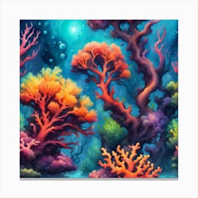 Coral Reef Canvas Print