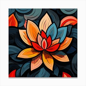 Lotus Flower 8 Canvas Print