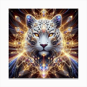 Psychedelic Tiger 2 Canvas Print